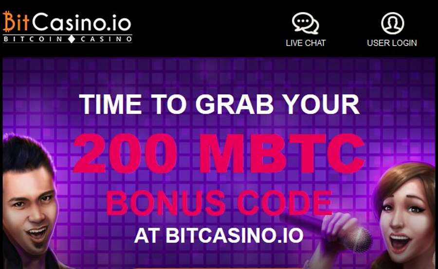 Bitcasino.io Karaoke Party Bonus Code