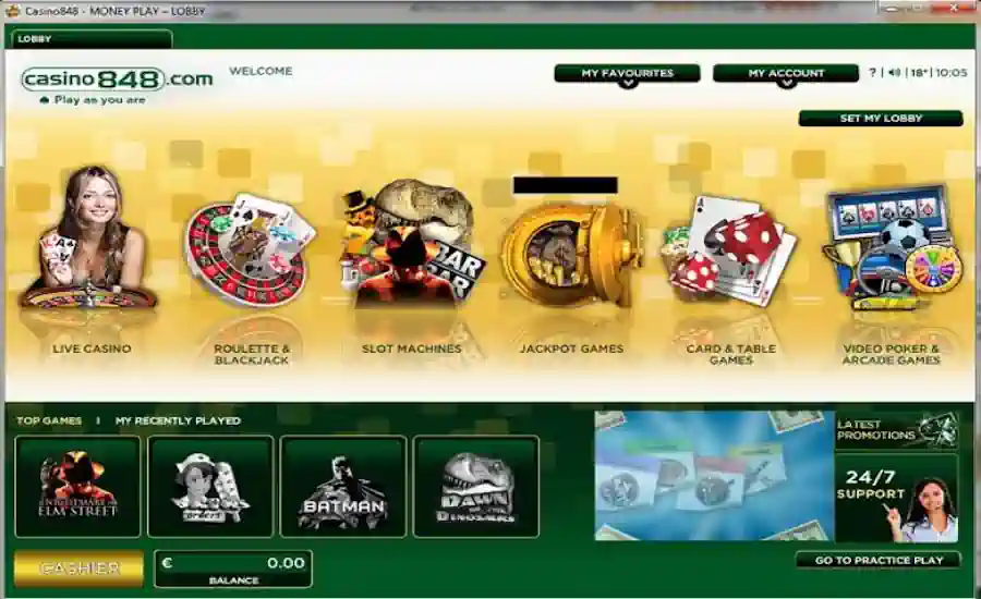Casino 848 Screenshot