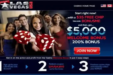 Las Vegas USA No Deposit Bonus Codes