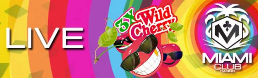 Miami Club 3X Wild Cherry Bonus Code