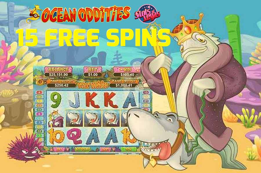 Slots of Vegas Ocean Oddities Bonus Code