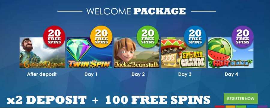 SlotsMillion Welcome Free Spins Bonuses