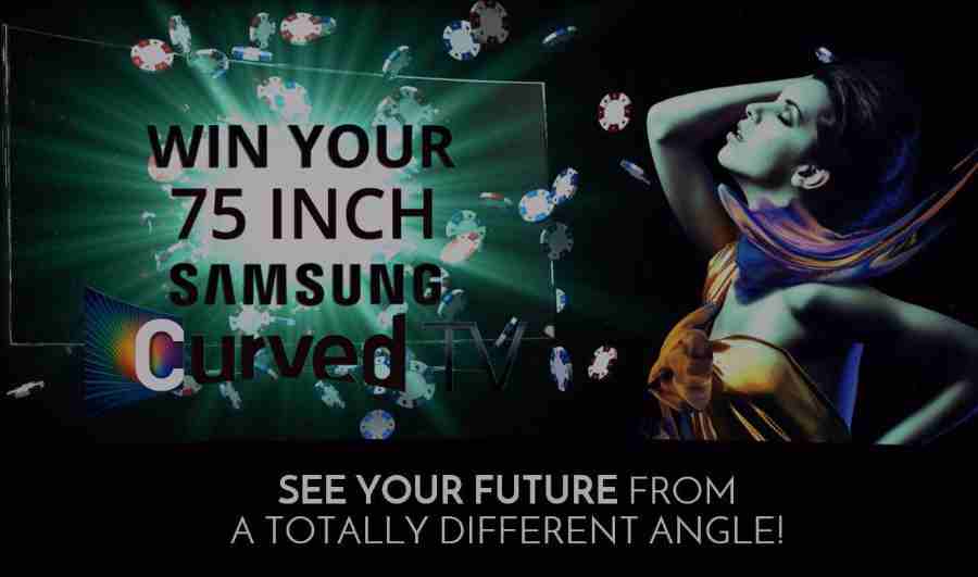 7Spins Samsung Curved TV 75 Inch tournament