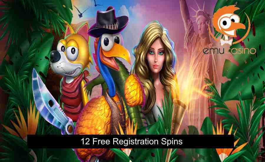 EmuCasino 12 Free Spins Eddy Dundee