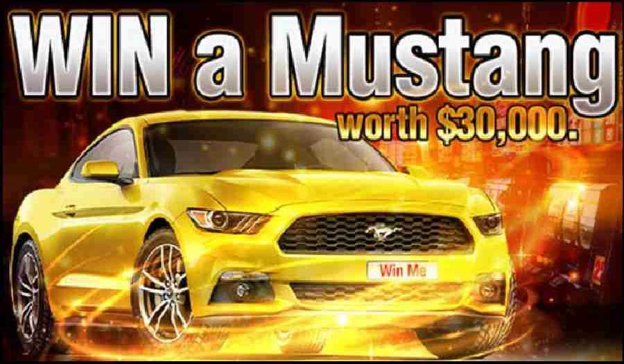 big dollar mustang givaway