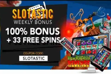 Slotastic Rudolph's Revenge Bonus Code