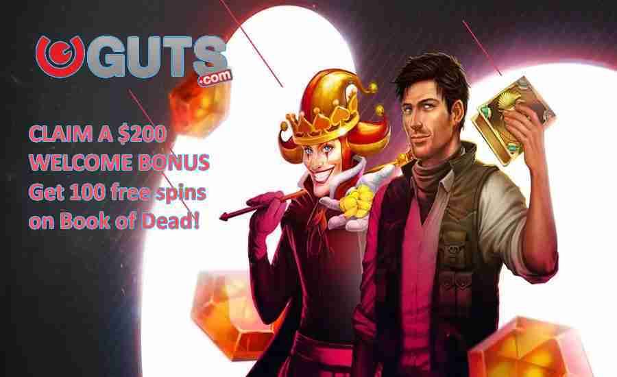 Guts Casino Welcome Bonus 100 Free Spins