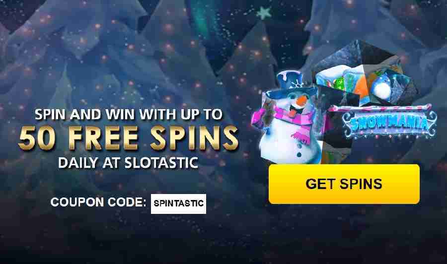 Slotastic Snowmania Bonus Code