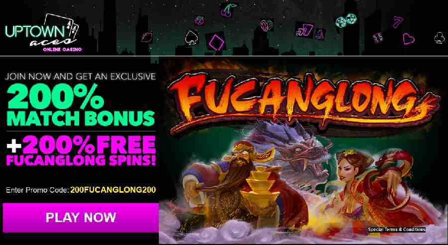 Uptown Aces Deposit Free Spins Codes