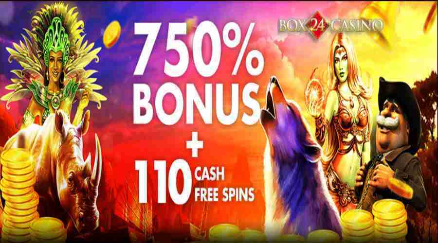 Box 24 Casino Welcome Bonus spins