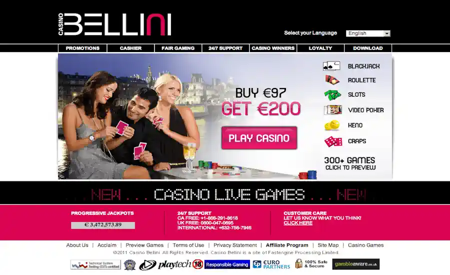 Casino Bellini Screenshot