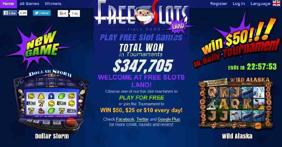 free slots tournament