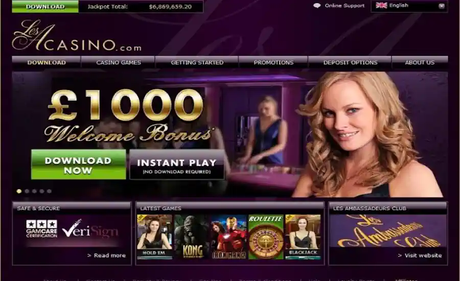 LesA Casino Screenshot