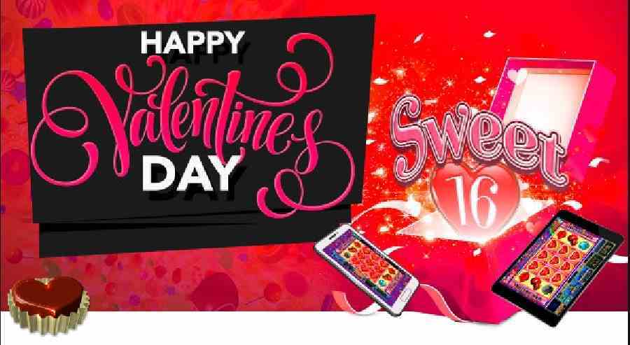 Slotastic Sweet 16 Bonus VALENTINES17