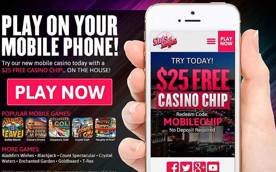 Slots of Vegas No Deposit Bonus MOBILECHIP
