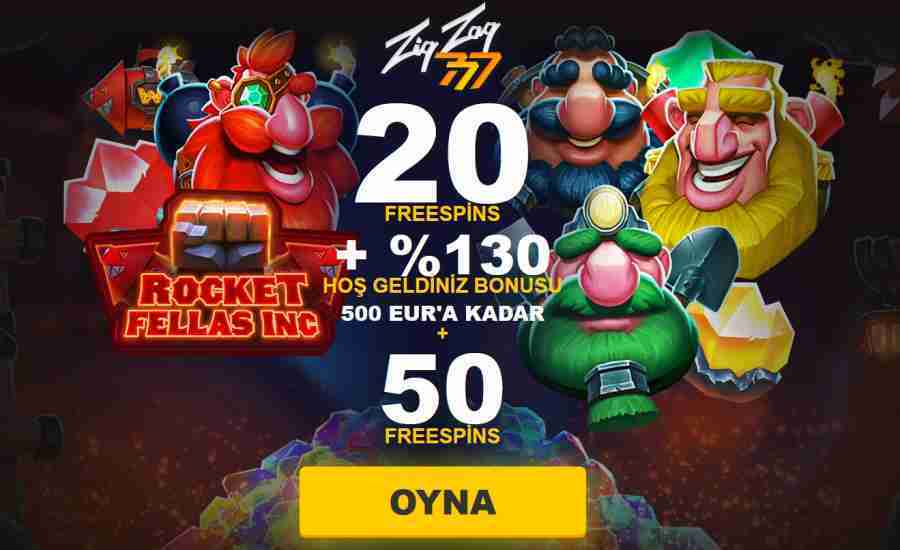 ZigZag777 Casino Turkish Bonus Spins