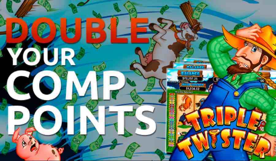 Jackpot Capital Triple Twister Double Comp Points