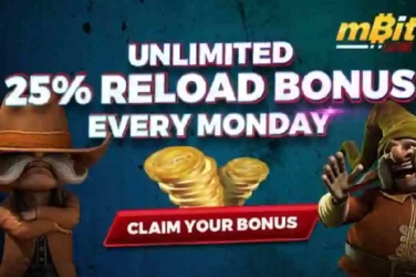 mbit casino monday reload bonus