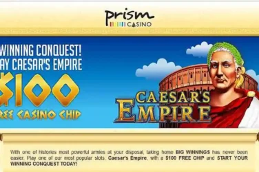 Prism No Deposit Bonus: EMPIRE100