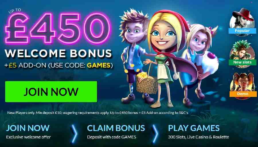 Vegas Spins Welcome Bonus Code