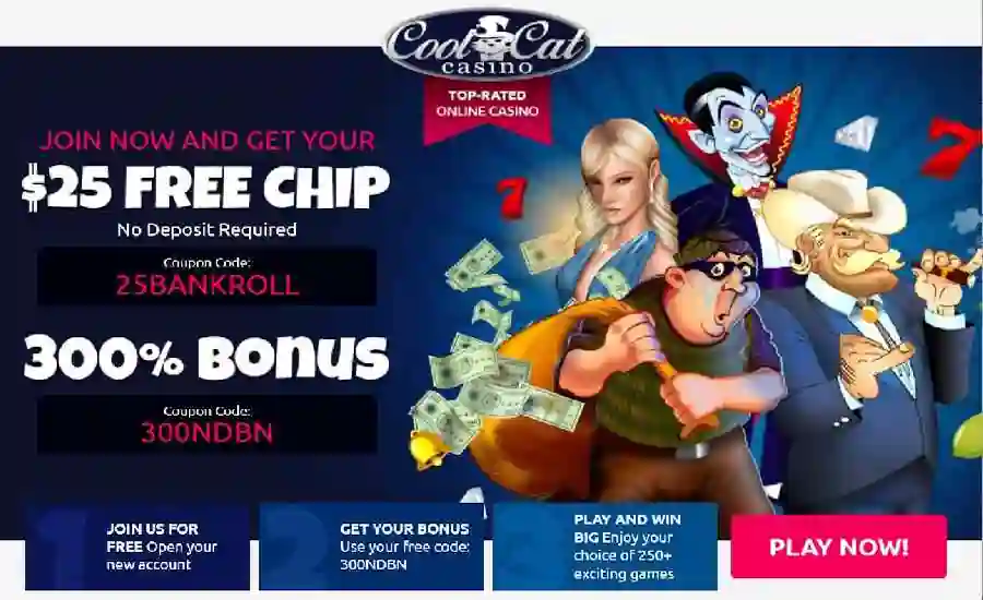 Cool Cat Casino No Deposit code