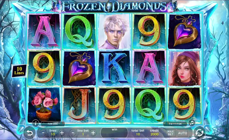 Frozen Diamonds screenshot