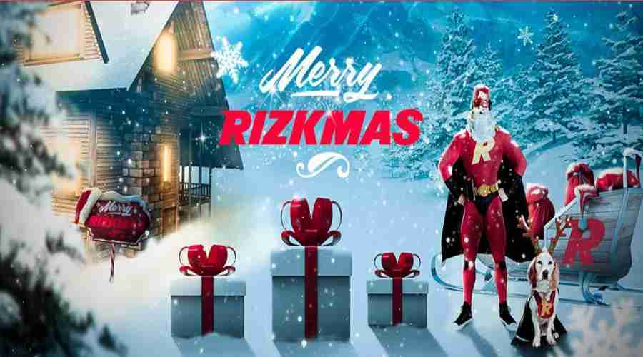 Rizkmas Bonuses and free Spins x-mas Promotion