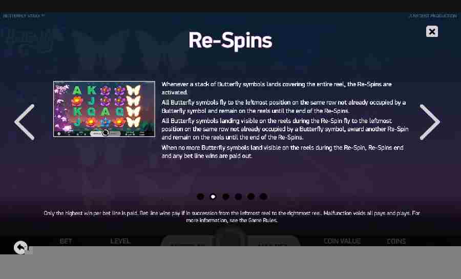  Re-Spins Feature