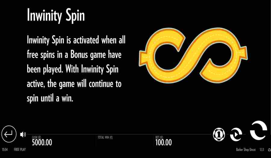 Inwinity Spin Feature