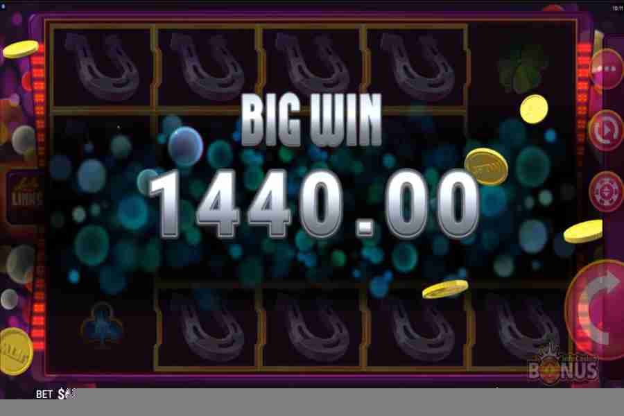 Lucky Links Slot Big Win