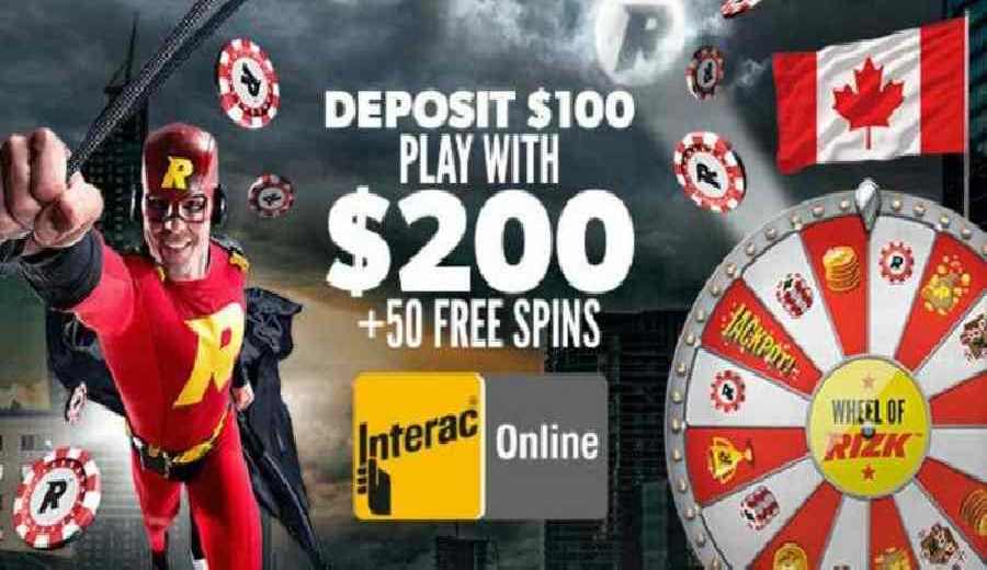 Rizk Casino Adds Interac for Canadian Customers"