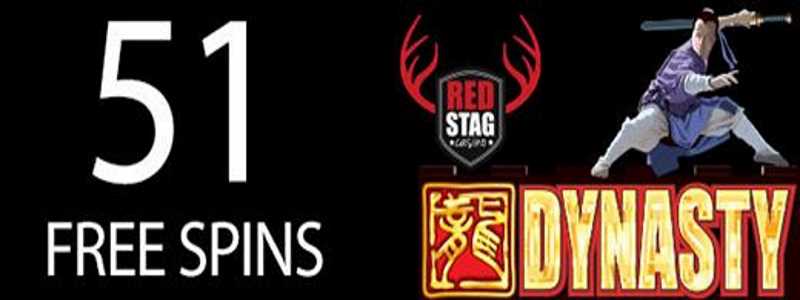 Red Stag Dynasty Free Spins Code