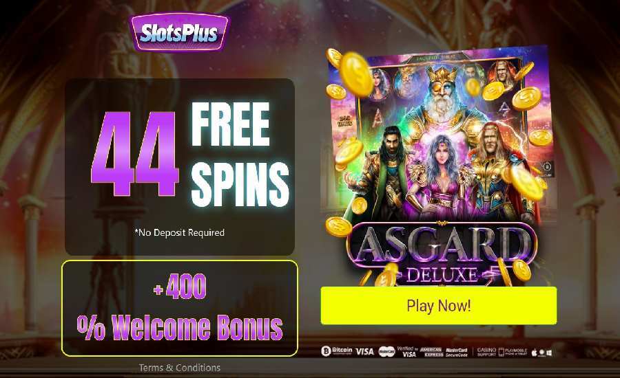 Slots Plus Casino Asgard Deluxe bonus