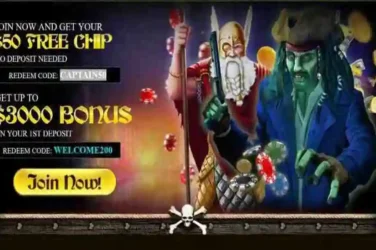 Captain Jack Bonus Code CAPTAIN50