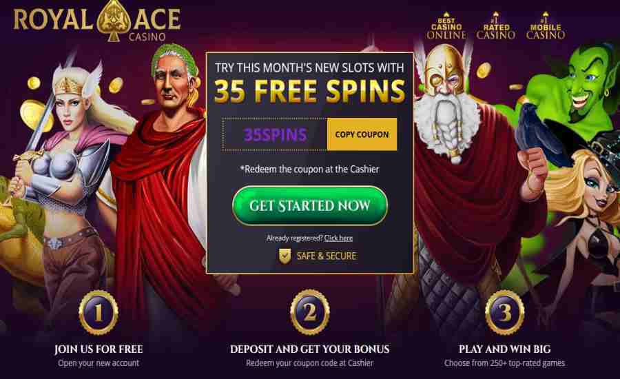 Royal Ace Gods of Nature Free Spins