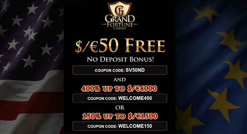 Grand Fortune casino No Deposit Bonus Codes