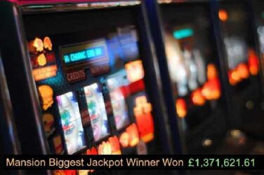Biggest Jackpot Won at Mansion Casino