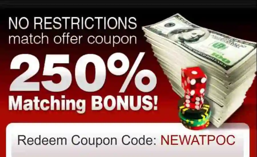 Palace of Chance Matching Bonus Code