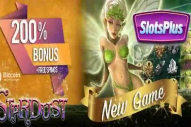 Slotsplus FREE SPINS Code On Stardust