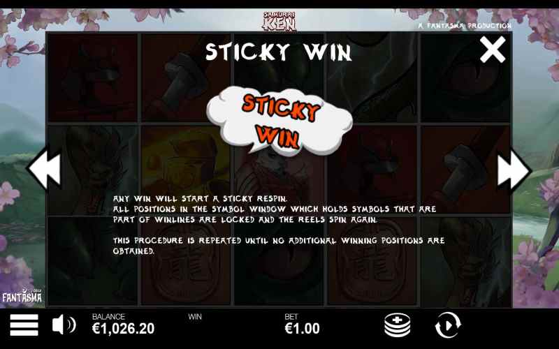 Samurai Ken Sticky Win