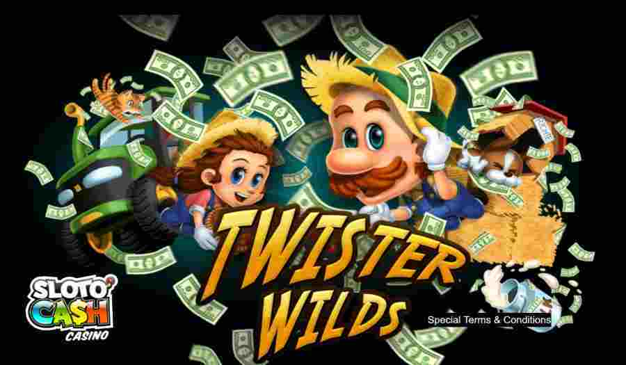 SlotoCash Casino Twister Wilds Bonus Spins
