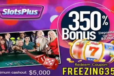 Slots Plus Deposit Code FREEZING350