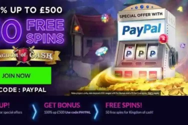 Vegas Spins Deposit Bonus Using PayPal