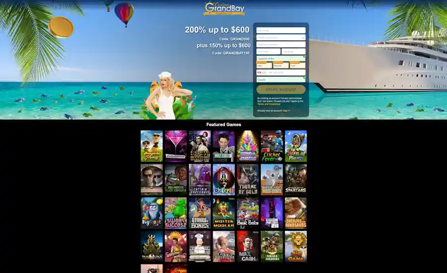 Casino Grand Bay Screenshot
