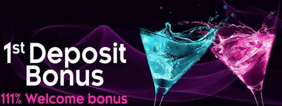 CryptoSlots Casino Welcome Bonus 1st deposit