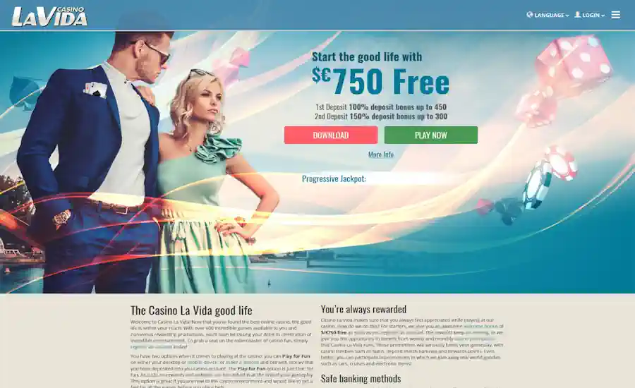 Casino La Vida Screenshot