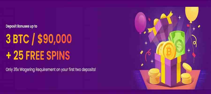 Trustdice 3 BTC Deposit bonus