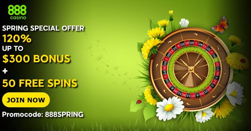 888 Casino Special Spring Bonus Code