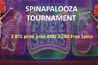 CryptoWild Spinapalooza 2 BTC Tournament