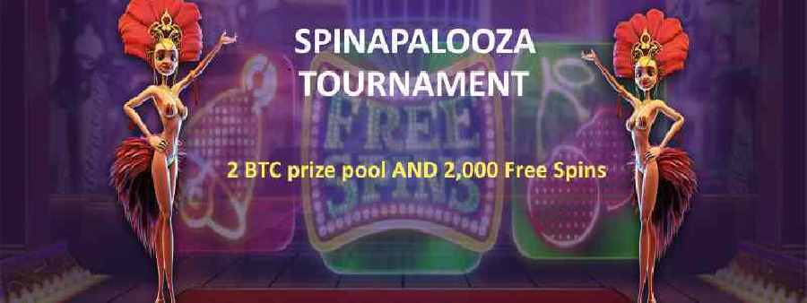 CryptoWild Spinapalooza 2 BTC Tournament